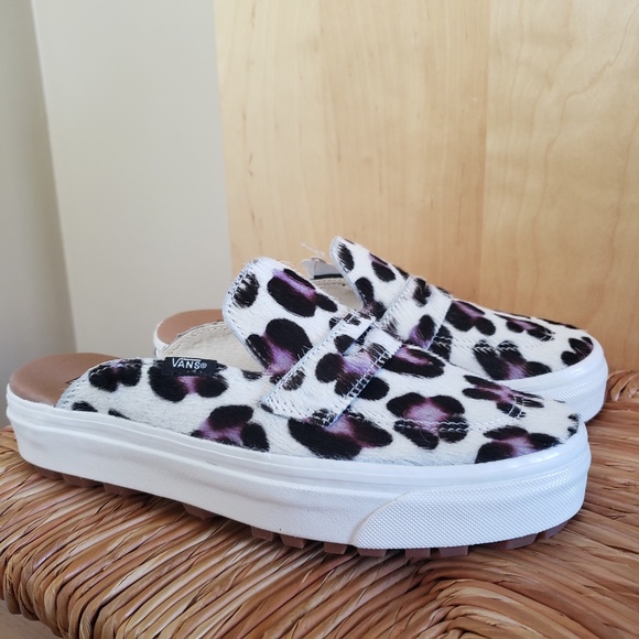 Vans Cheetah Slip-on Mules Size 7 NEW! - Picture 12 of 12